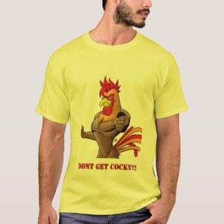 Få inte kaxig gul manar tee shirt