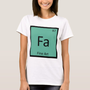 Fa - Kemiskt Periodiskt System Symbol för Finkemi Tröja