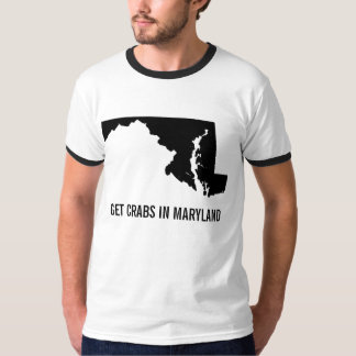 FÅ KRABBOR I MARYLAND TEE SHIRT