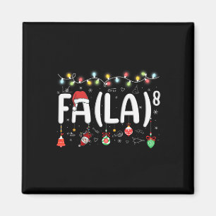 Fa (la)8 Den finländska jultomten Fa La Math Teach Magnet