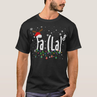 FA (LA)8 Den finniga jultomten Fa La Math T Shirt
