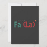 FA (LA)8 Funny Nerdy Math jul Julafton Gift