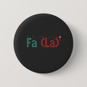 FA (LA)8 Funny Nerdy Math jul Julafton Gift Knapp