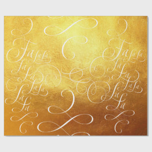 Fa la Deck Riken Halls - Julen Guld Presentpapper