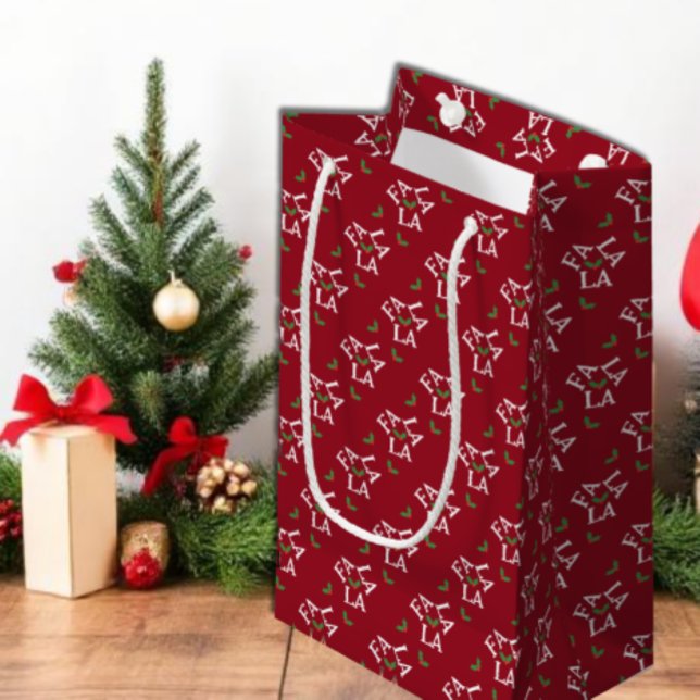 Fa La Festive Holly-jul (Skapare uppladdad)