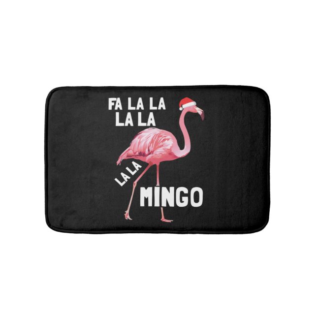 Fa La Flamingo jul God jul Badrumsmatta (Framsidan)