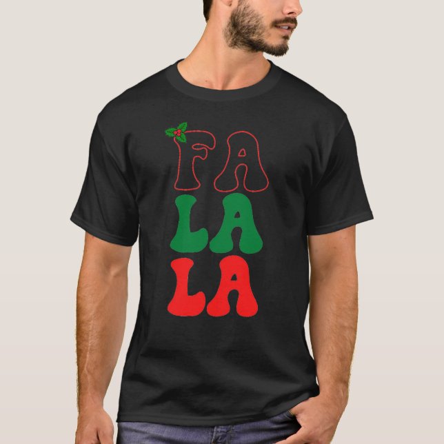 fa la holly t shirt (Framsida)