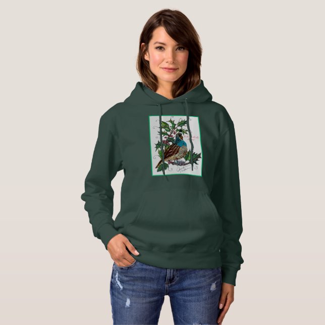 Fa-La-Jul Quail Sweatshirt T Shirt (Hel framsida)