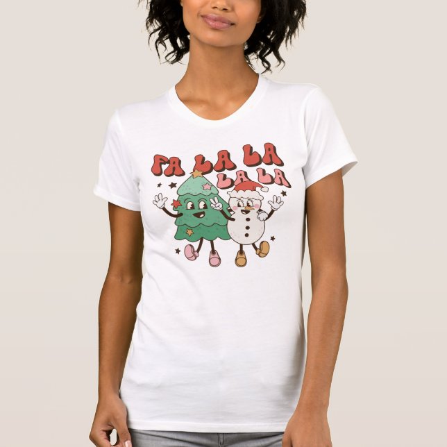 Fa La jul T-shirt (Framsida)
