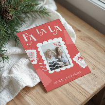 Fa La Jultomten Jul Postage Frimärke Photo