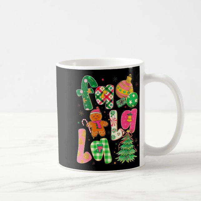 Fa La La Coquette Christmas Gingerbread Tree  Kaffemugg (Höger)