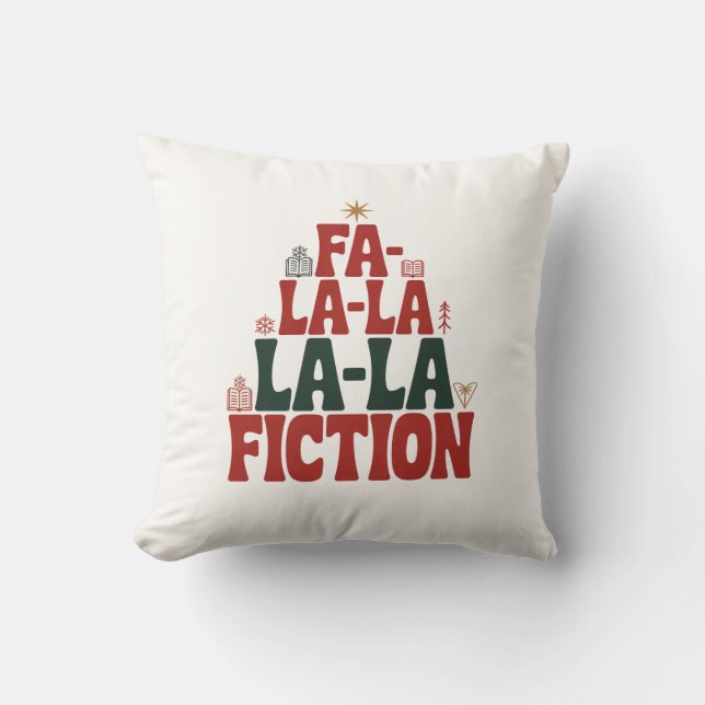Fa-la-la Fiction Mysig julaccent Kudde (Framsida)