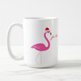 Fa la la Flamingo Helgdag Mugg