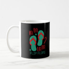 Fa-La-La Flip-Flops-kaffe Mugg