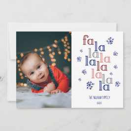 Fa La La | Helgdag kort