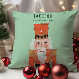 Fa La La jul nötknäppare balett dansare grön Kudde