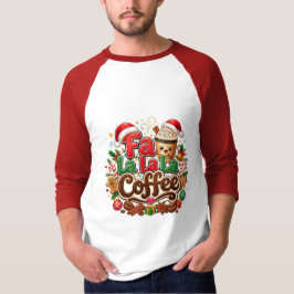 Fa La La Kaffe Holiday Design T Shirt