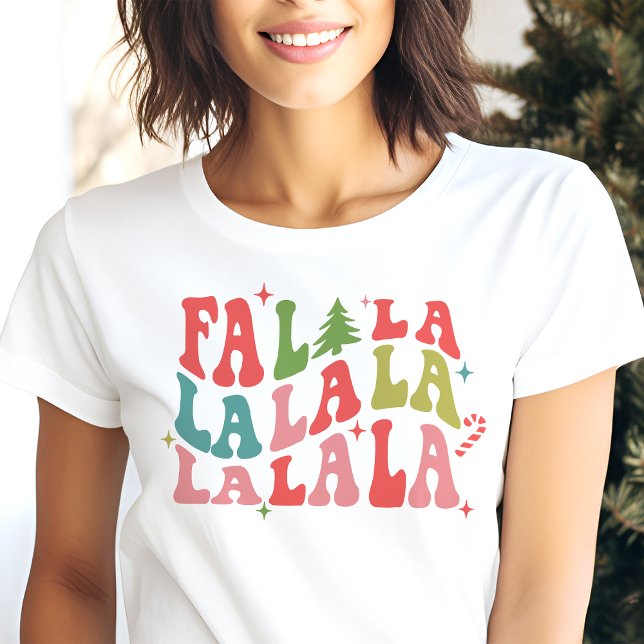 Fa La La Kul Julfirande T Shirt (Skapare uppladdad)