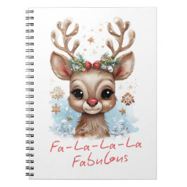 Fa-La-La-La Fabulous-Helgdag Anteckningsbok