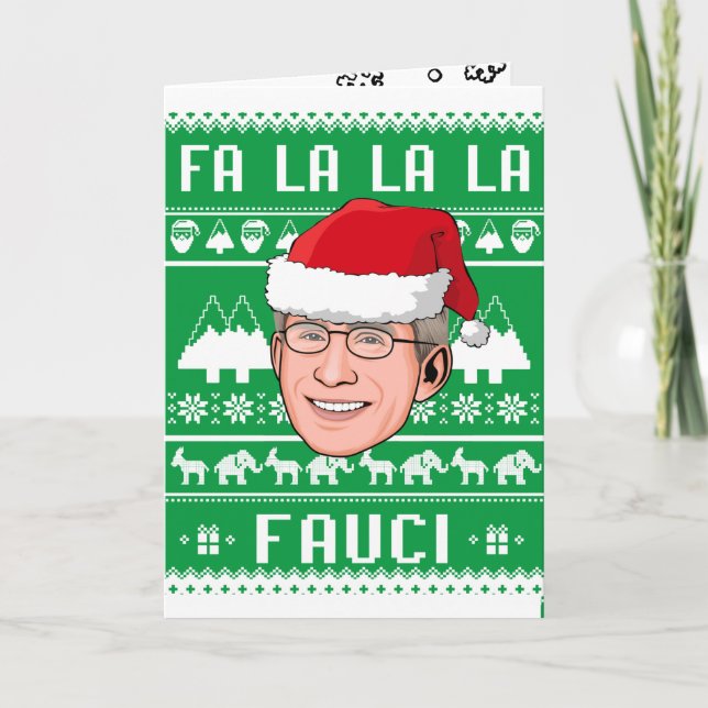 FA LA LA LA FAUCI KORT (Framsida)