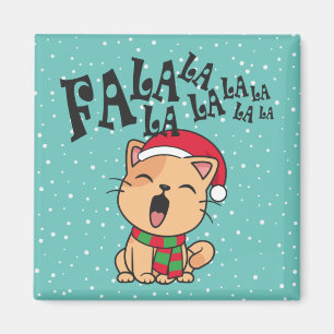 Fa La La La julklapp Singing Magnet