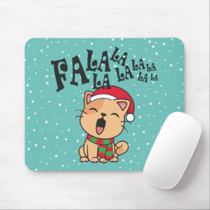 Fa La La La julklapp Singing Mousepad Musmatta