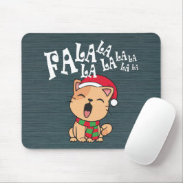 Fa La La La julklapp Singing | Mousepad Musmatta