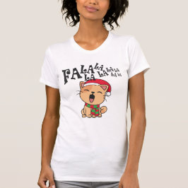 Fa La La La julklapp Singing | Shirt T