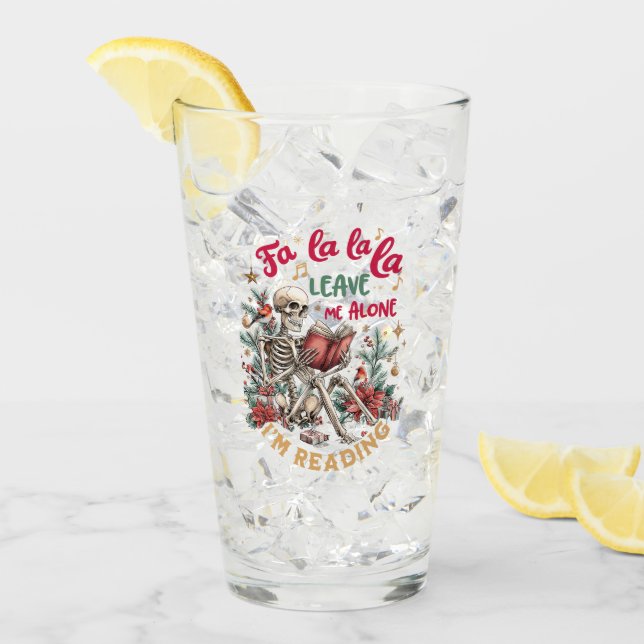 Fa La La La Leave Me Alone I'm Reading  Glaskopp (Framsida Ice)