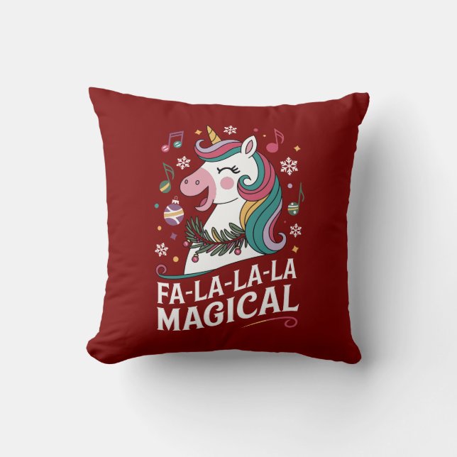 Fa-La-La-La Magic-julen Kudde (Framsida)