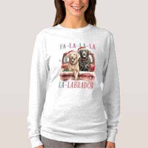 FA LA LA Labrador T Shirt