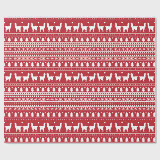 Fa-La-La Llama Christmas Wrapping Paper Presentpapper