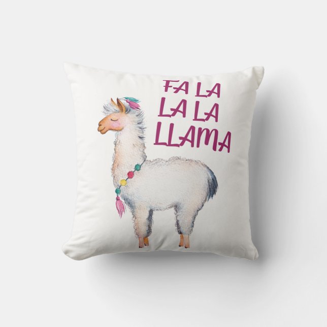 Fa La La Llama Kudde (Framsida)