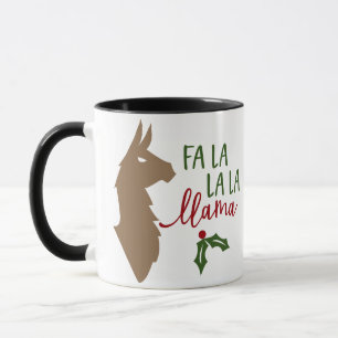 FA LA LA LLAMA MUGG