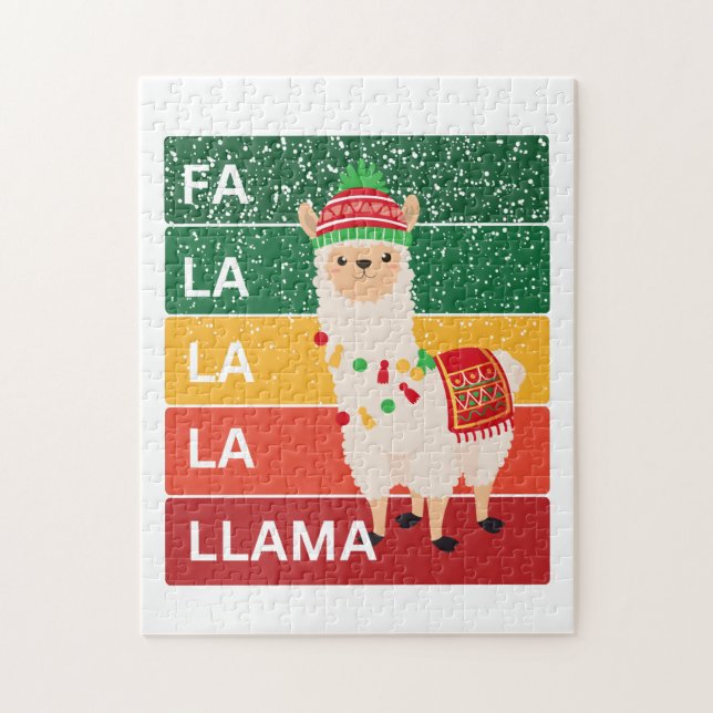FA LA LA LLAMA PUSSEL (Vertikal)
