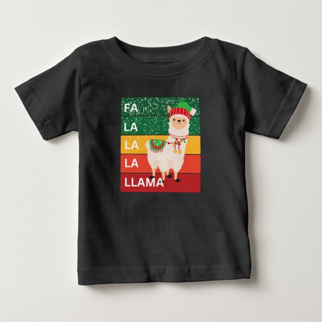 FA LA LA LLAMA T SHIRT (Framsida)