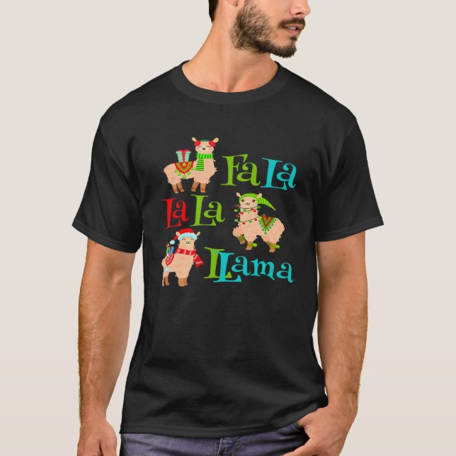 Fa La Lama T Shirt (Framsida)