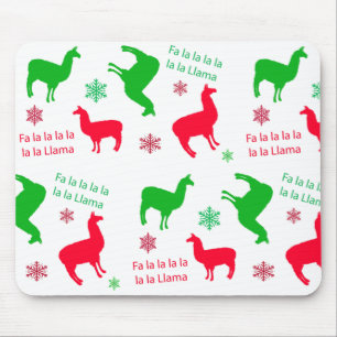 Fa la Llama Funny Helgdagar God jul Musmatta