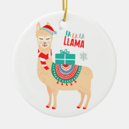 Fa La Llama | Jul Julgransprydnad Keramik