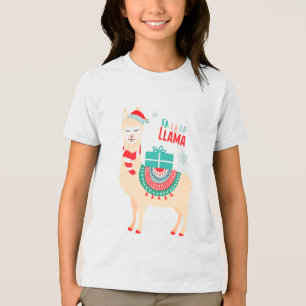 Fa La Llama   Jul T Shirt