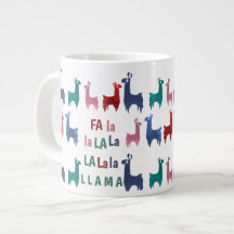 Fa La Llama Jumbo Mugg