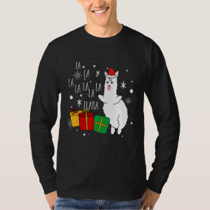 Fa La Llama X Mas Boxes Snowflake-jul T Shirt