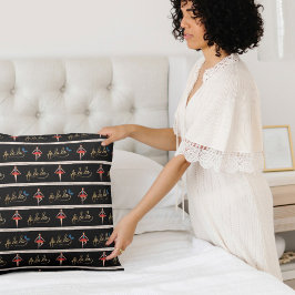 Fa La Rand jul Nutcracker Ballerina Kudde