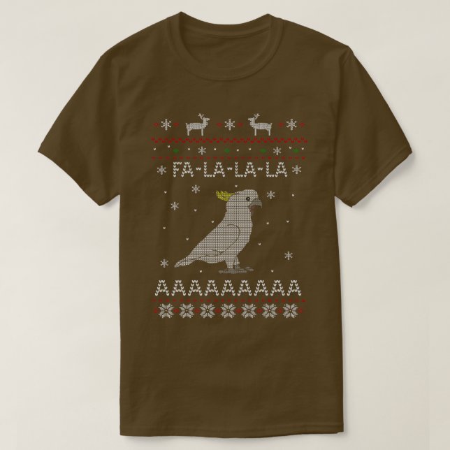 FA LA Ugly jul-svavelkaj T Shirt (Design framsida)