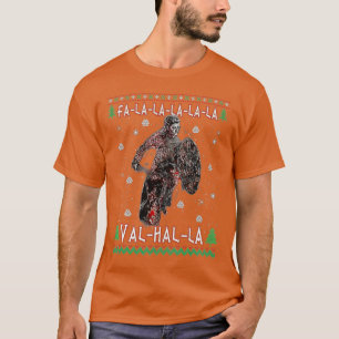 Fa La Valhalla Viking jul Ugly Sweater T Shirt