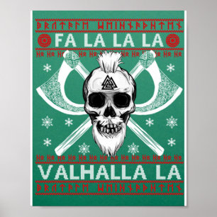 Fa-La Valhalla Viking Val Poster