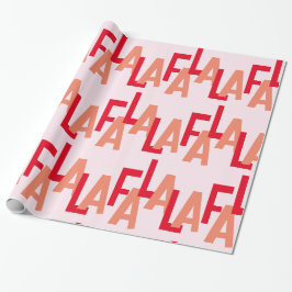 Fa La Wrapping Papper Presentpapper