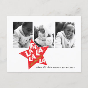 Fa-LaLa Photoshoot Helg Vykort