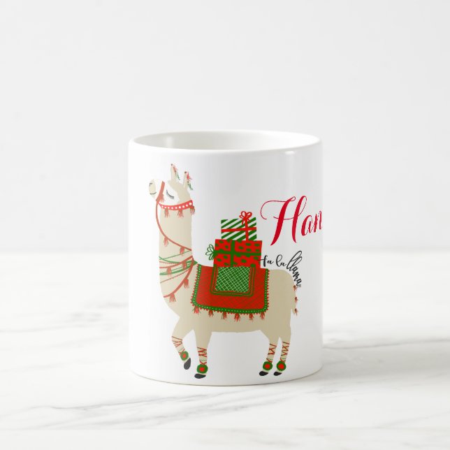 Fa-LaLlama Personnalised Kaffemugg (Center)