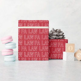 Fa Law Law Funny Lawyer Joke Christmas Presentpapper
